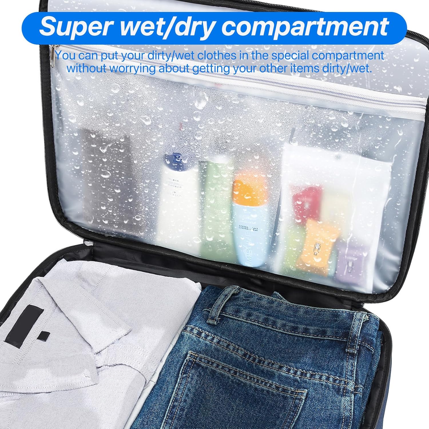 Golf Trunk Organizer, 3 Layer Golf Accessories for Men, 2 Pair Shoes Separate Ventilated Compartment Golf Organizer for Car, Balls, Clothes, Gloves, Accessories Golf Gifts (Add shoulder straps)