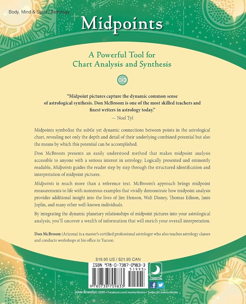 MIDPOINTS　Don McBroom Midpoints: Identify & Integrate Midpoints Into Horoscope Synthesis