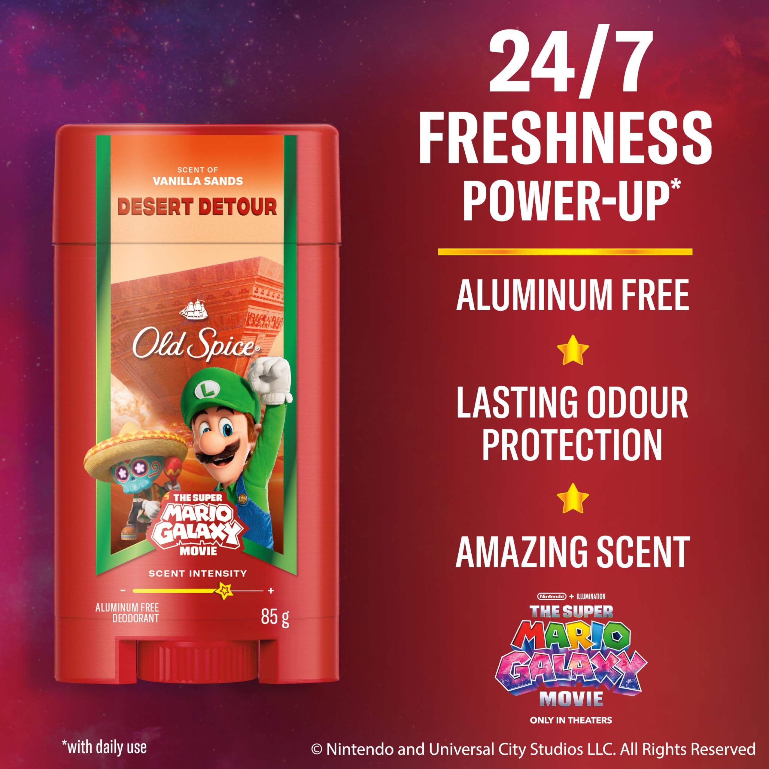 OLD SPICE WILD COLLECTION DEODORANT LIMITED EDITION LUIGI DESERT DETOUR 12/85G - 5