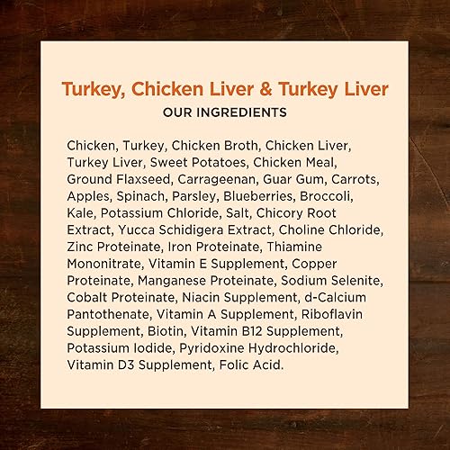 Miniatura 7 de Wellness CORE Alimento seco para perros de raza pequeña, sin granos, harina de pavo y pollo, bolsa de 4 libras, paté de comida húmeda para perros,