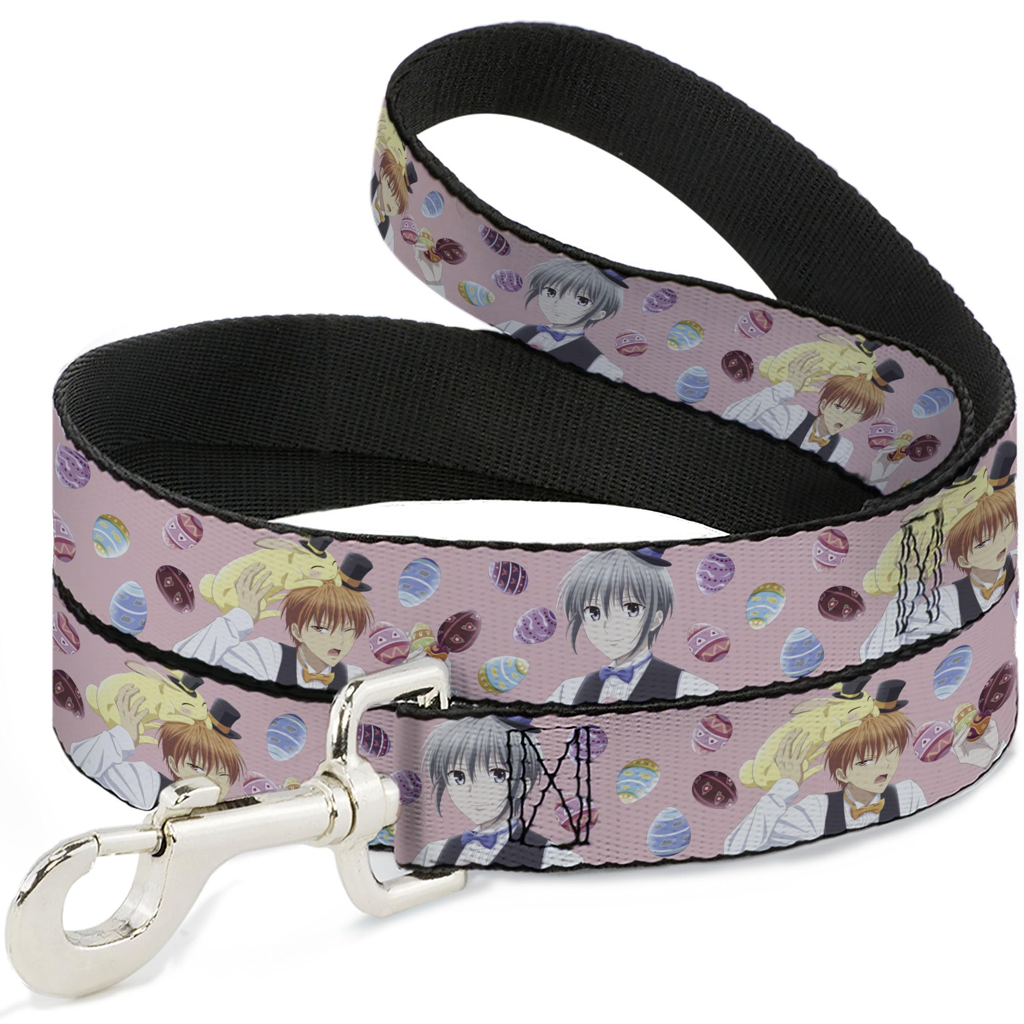 Laisse pour animal domestique Crunchyroll Fruits Basket Kyo et Yuki rose 1,2m
