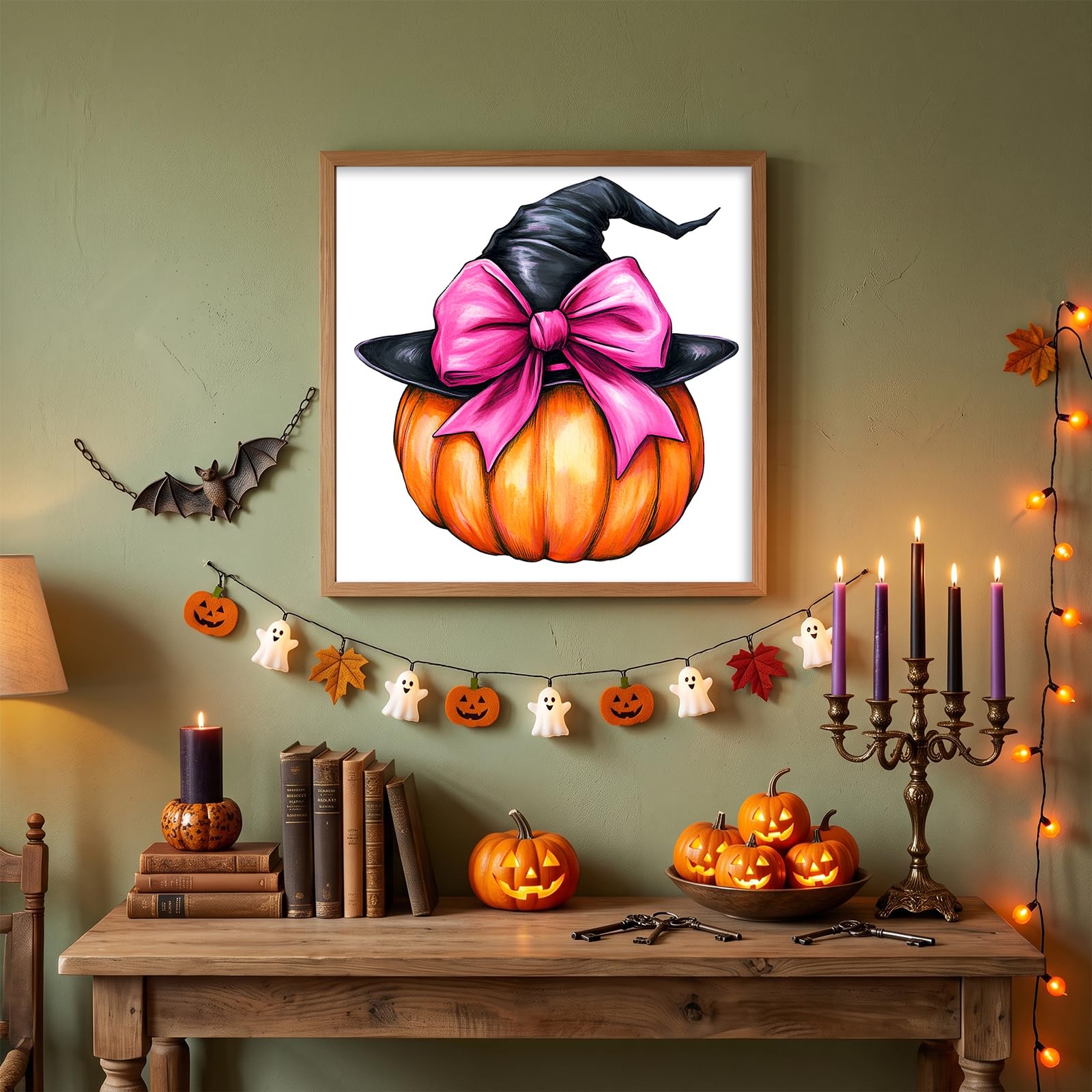 Zestaw do haftu krzyżykowego Bow Pumpkin Butterfly 11CT
