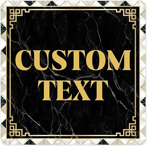 Miniatura 76 de Letrero Personalizado, Letrero de Calle Personalizado, 11 Colores de Fuente, 13 Estilos de Fuente, 4 Opciones de Agujeros, 22 Tamaños, 6x24 Madera