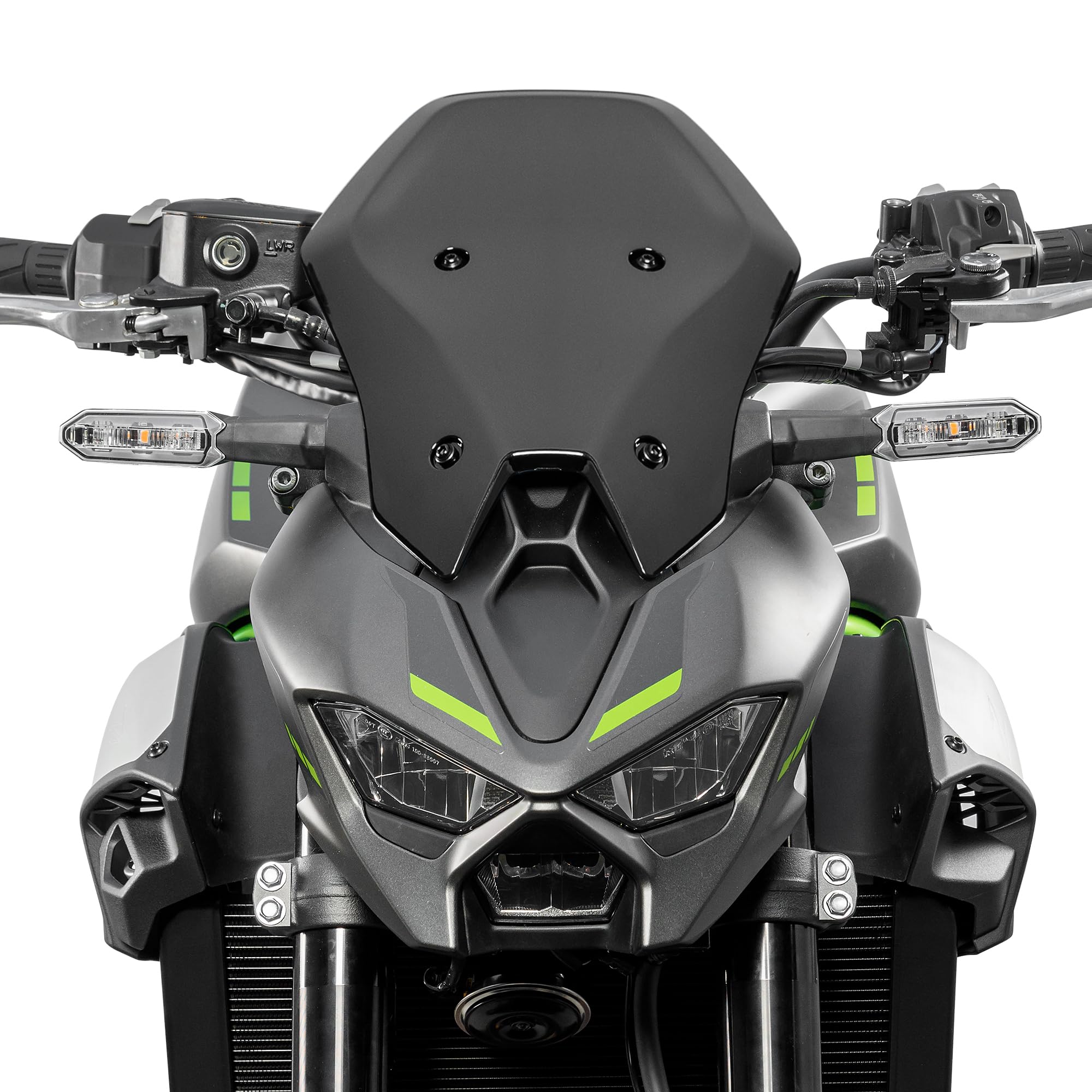 Deflectores de viento para motocicleta para Z900 2025 2026 Z 900 Adventure Sport Parabrisas Carenado Deflector Protección Más Alto (Humo)