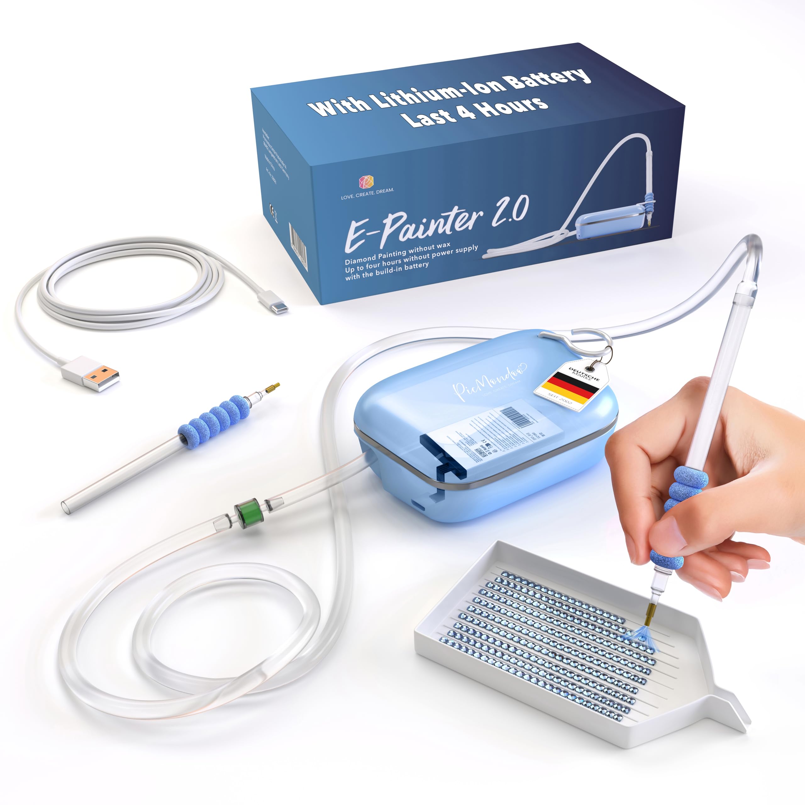 Amazon.com: Picmondoo Electric Diamond Painting Pen – Wireless
