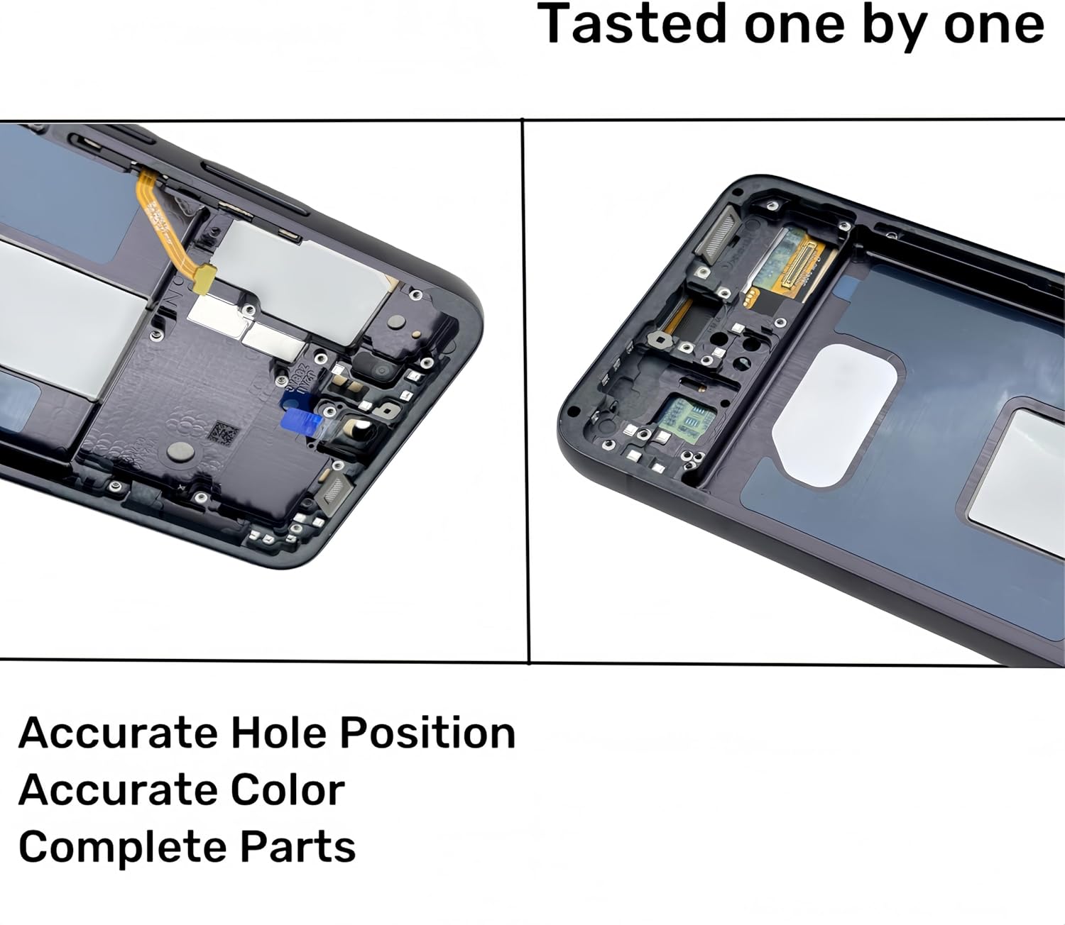 TFT Galaxy S22 5G Screen Replacement for Samsung Galaxy S22 LCD Screen Touch Digitizer Display Pantalla with Frame Toolkits SM-S901U S901B Black