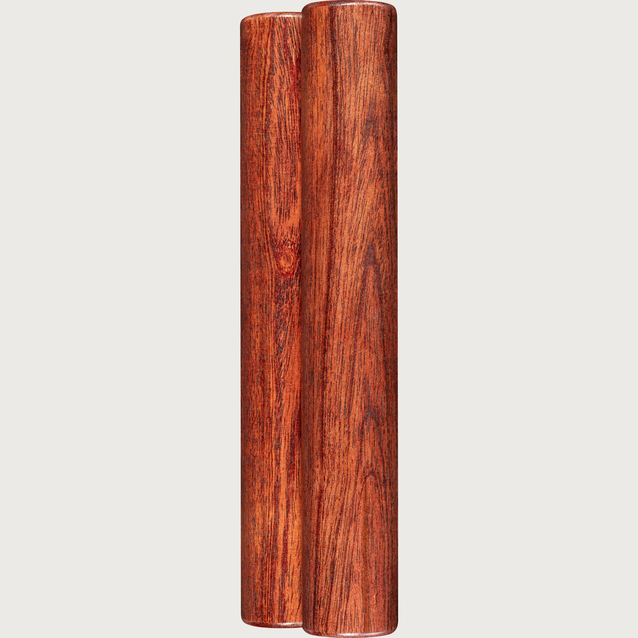 Meinl Percussion Claves Instrument CL4IW - 1 paio di conigli cilindrici in legno, strumento musicale, noce, naturale