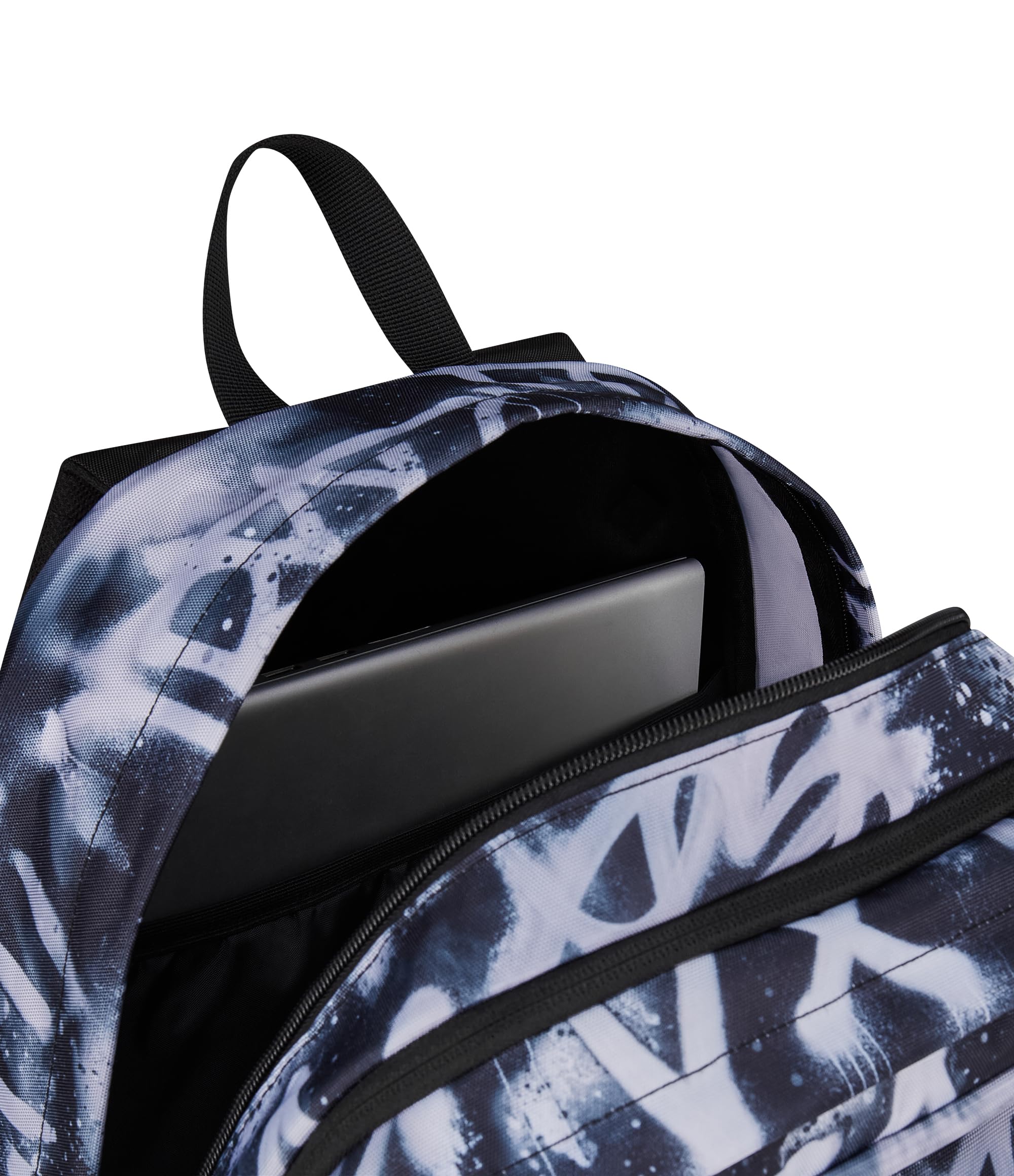 Seven Zaino Scuola The Double Pro XXL Detach, Nero, 34 L, Doppio Scomparto, Cuffie wireless incluse, Zaino Staccabile e reversibile, Tasca porta pc, Tasche multiuso, Scuola media e superiore, Ragazzi