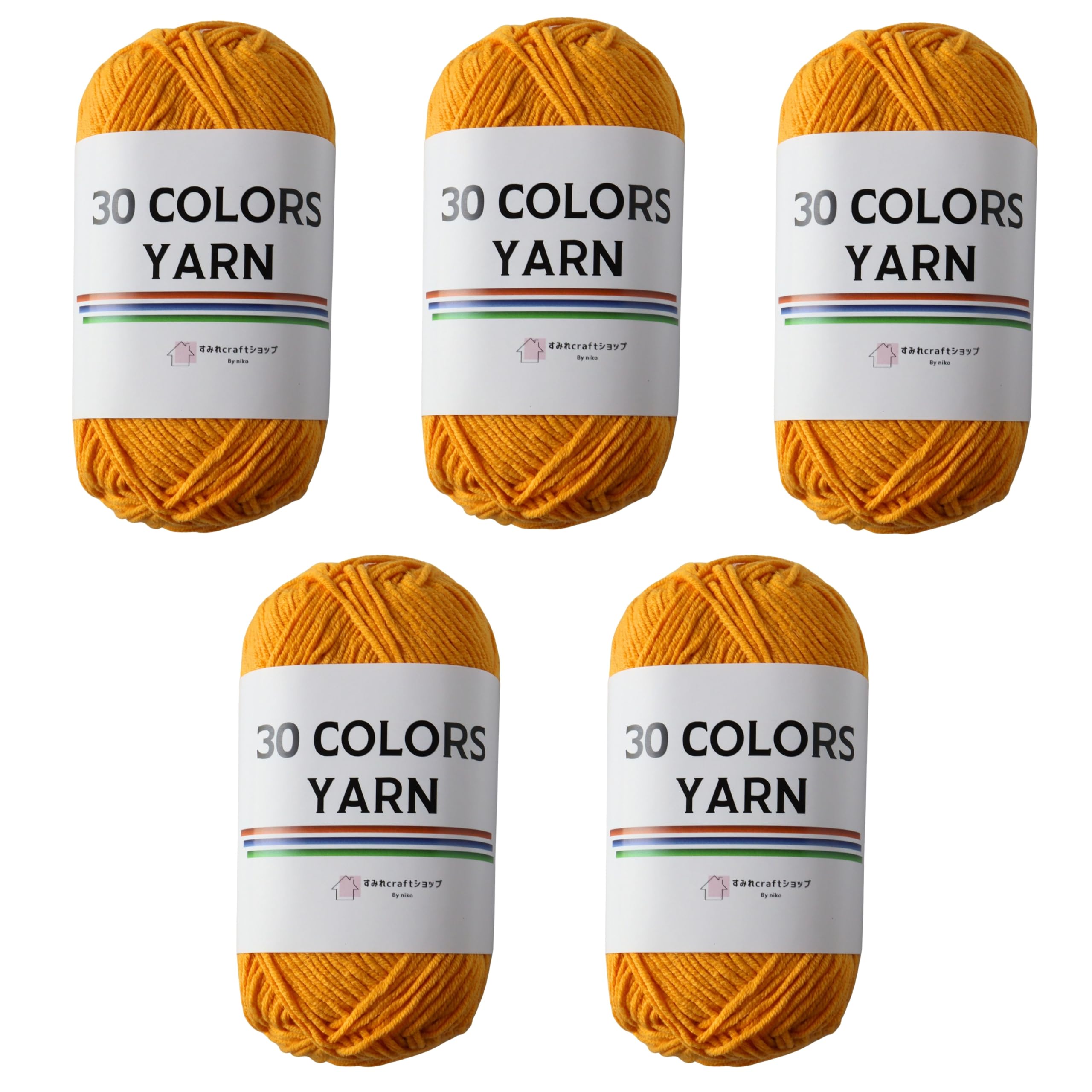 Amazon | すみれcraftショップ 「30 COLORS YARN」 コットン アクリル