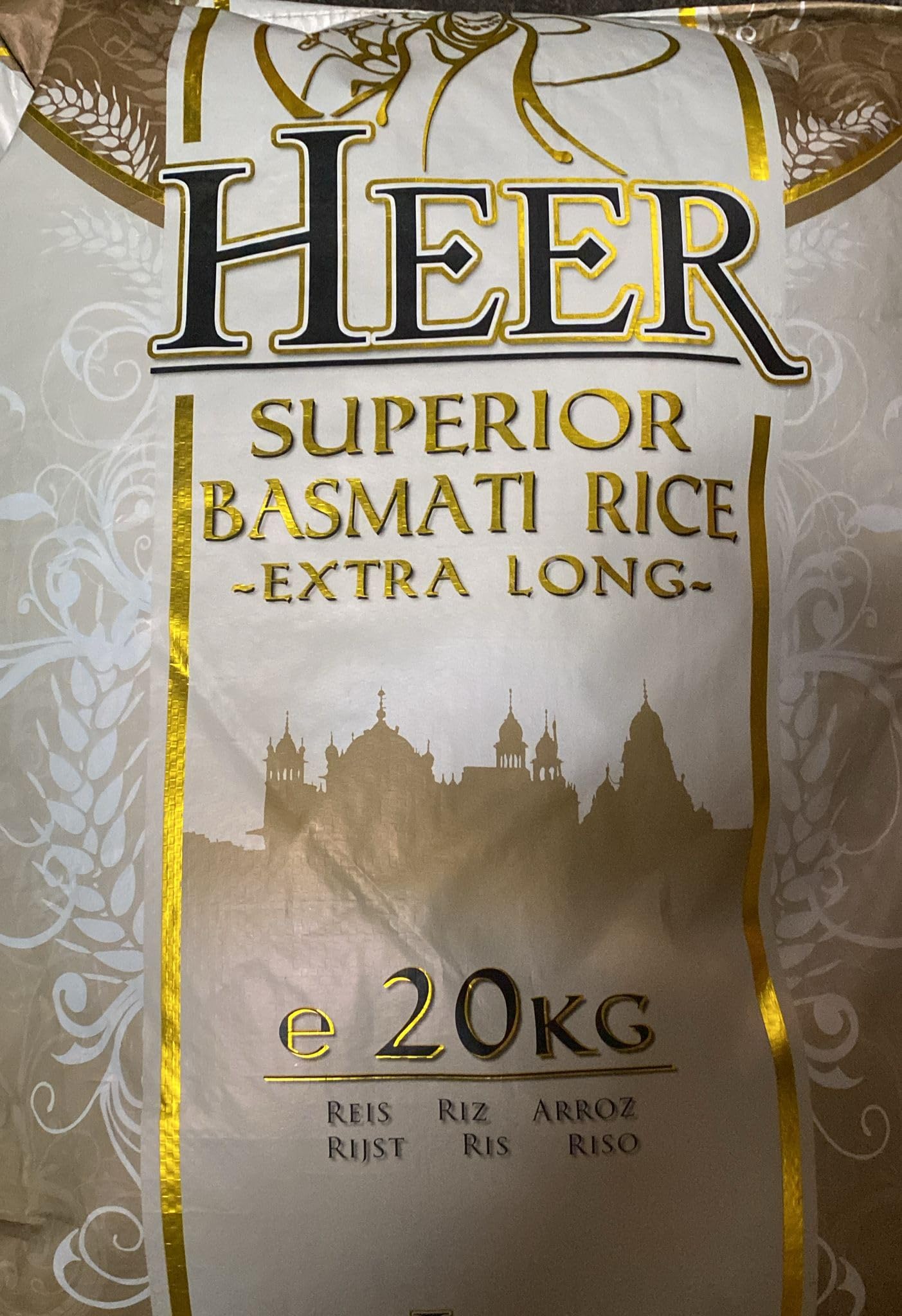 Heer - 20 kg ryżu Basmati Extra długi