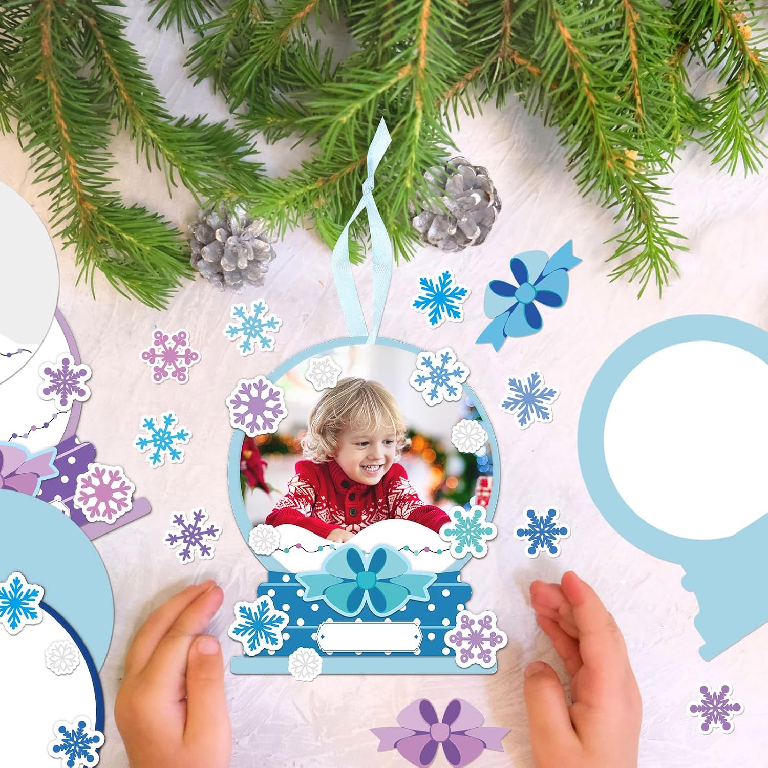 Barydat 24 Set Snow Globe Picture Frame Craft Kit Philippines | Ubuy