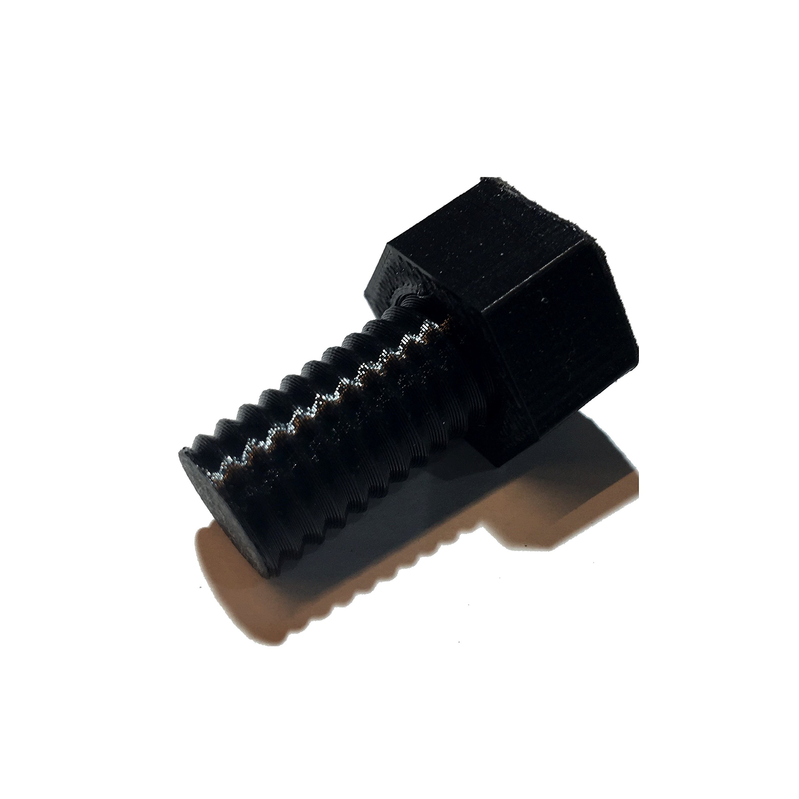 AllCachedUp Sneaky Magnetic Bolt Nut Geocache Nano Tube Container Ready to Hide Rust Proof (Black)