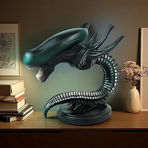 Miniatura 4 de Xenomorph Lámpara de escritorio alienígena, accesorios de iluminación decorativa para dormitorio y hogar, lámpara de alienígena, regalo de