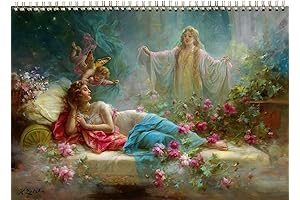 Fairy Wall Calendar 2024 [12 pages 8&quot;x12&quot;]