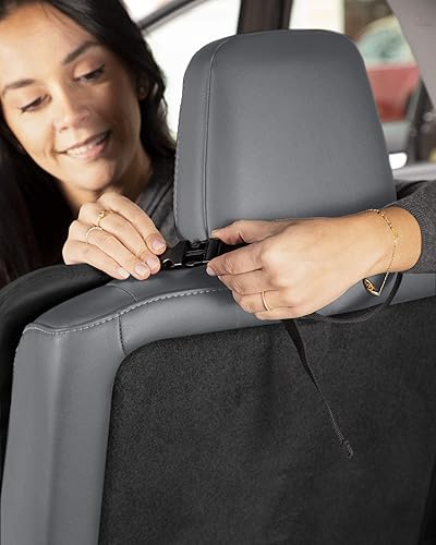 Miniatura 9 de Skip Hop Clean Sweep - Protector de asiento de automóvil estilo manejado color negro