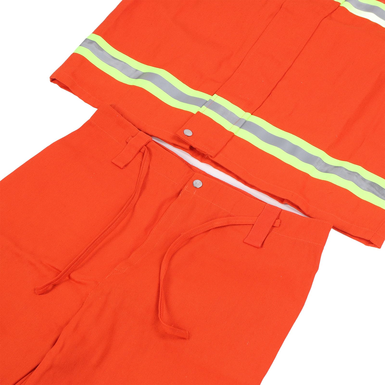 Dpofirs Mono Reflectante Ignífugo para Ropa de Trabajo de Seguridad contra Incendios, Protección Duradera para Entornos de Alto Riesgo, Opciones de Color de Material de Algodón Incluidas, (XXXL)