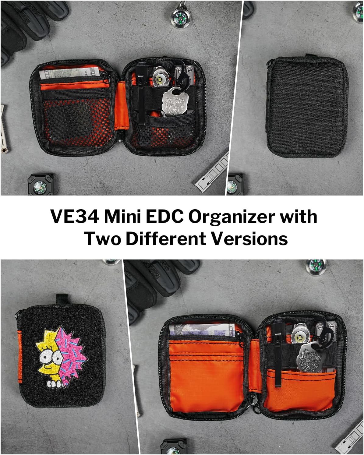 VIPERADE VE34 Mini EDC Organizer - Small Everyday Carry Pouch - Image 8