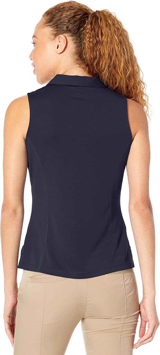 PGA TOUR Women's Airflux Sleeveless Golf Polo Shirt