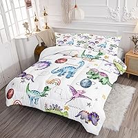 Vista 82 de CVHOUSE Juego de ropa de cama con diseño de panda, juego de edredón individual con panda y 2 fundas de almohada, lindo juego de colcha kawaii