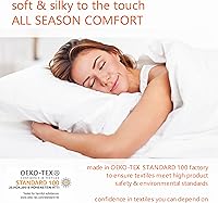 Vista 5 de American Home Collection Juego de 2 fundas de almohada de microfibra de doble cepillado, suaves y de fácil cuidado