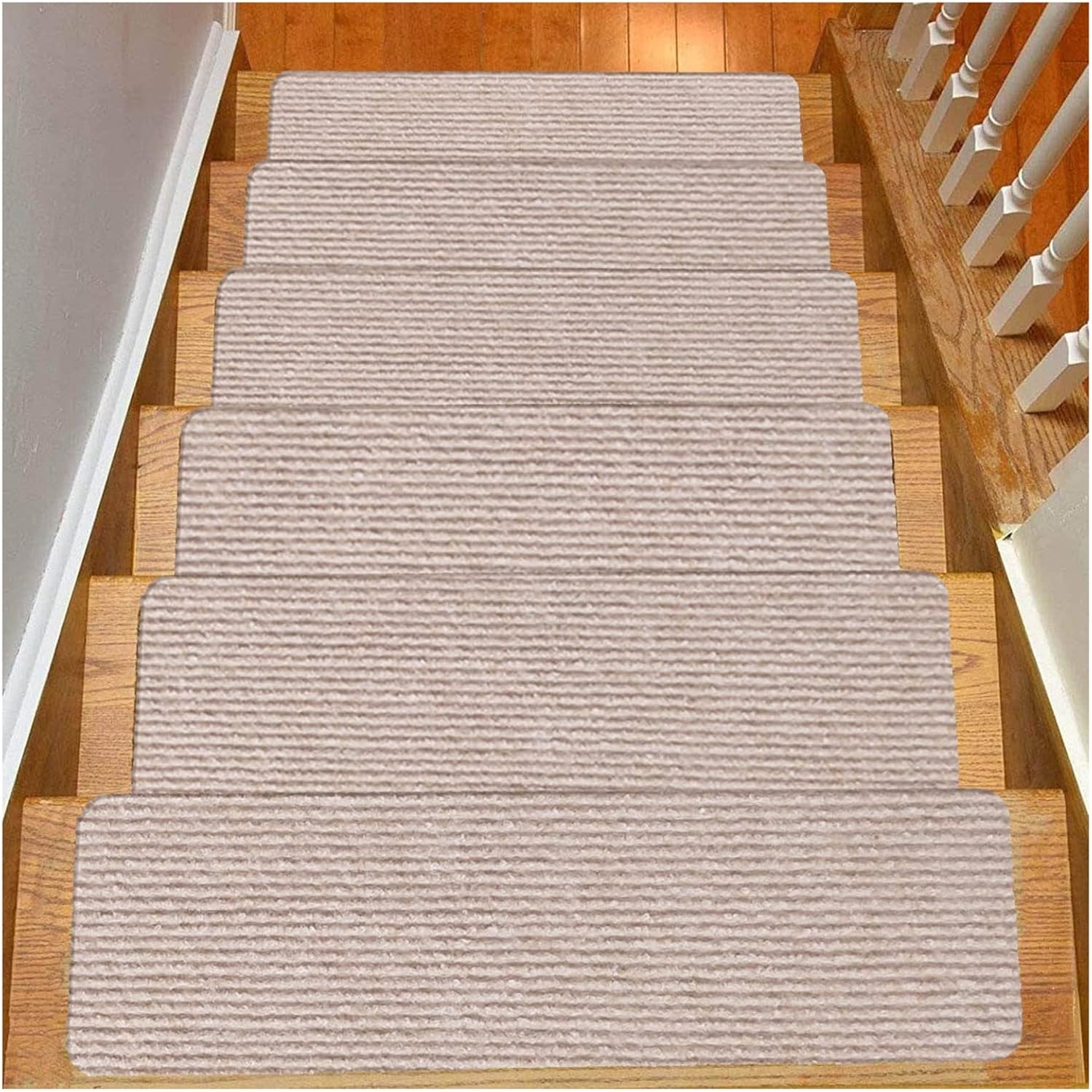 YRRA Rug Stair Treads for Wooden Steps, Non Slip Stair
