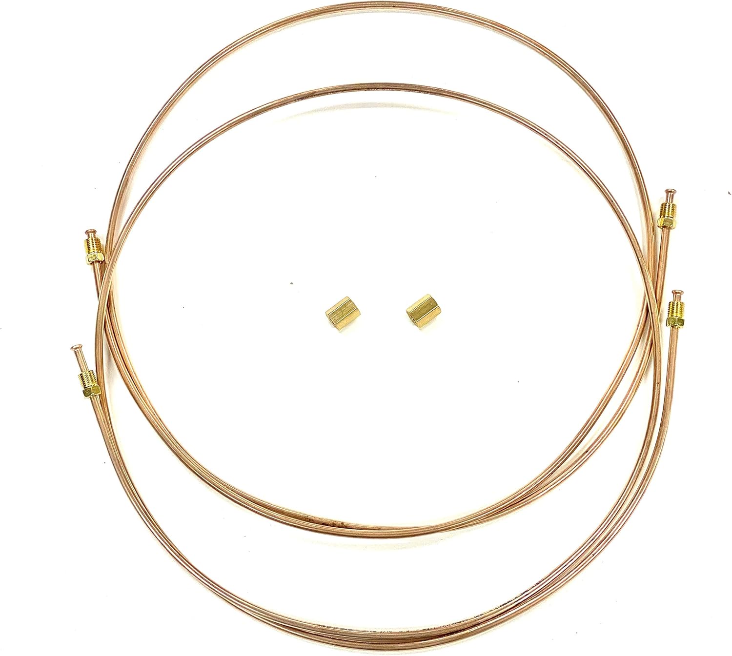 The Stop Shop 3/16" Copper Nickel Brake Lines 60" long with Inverted