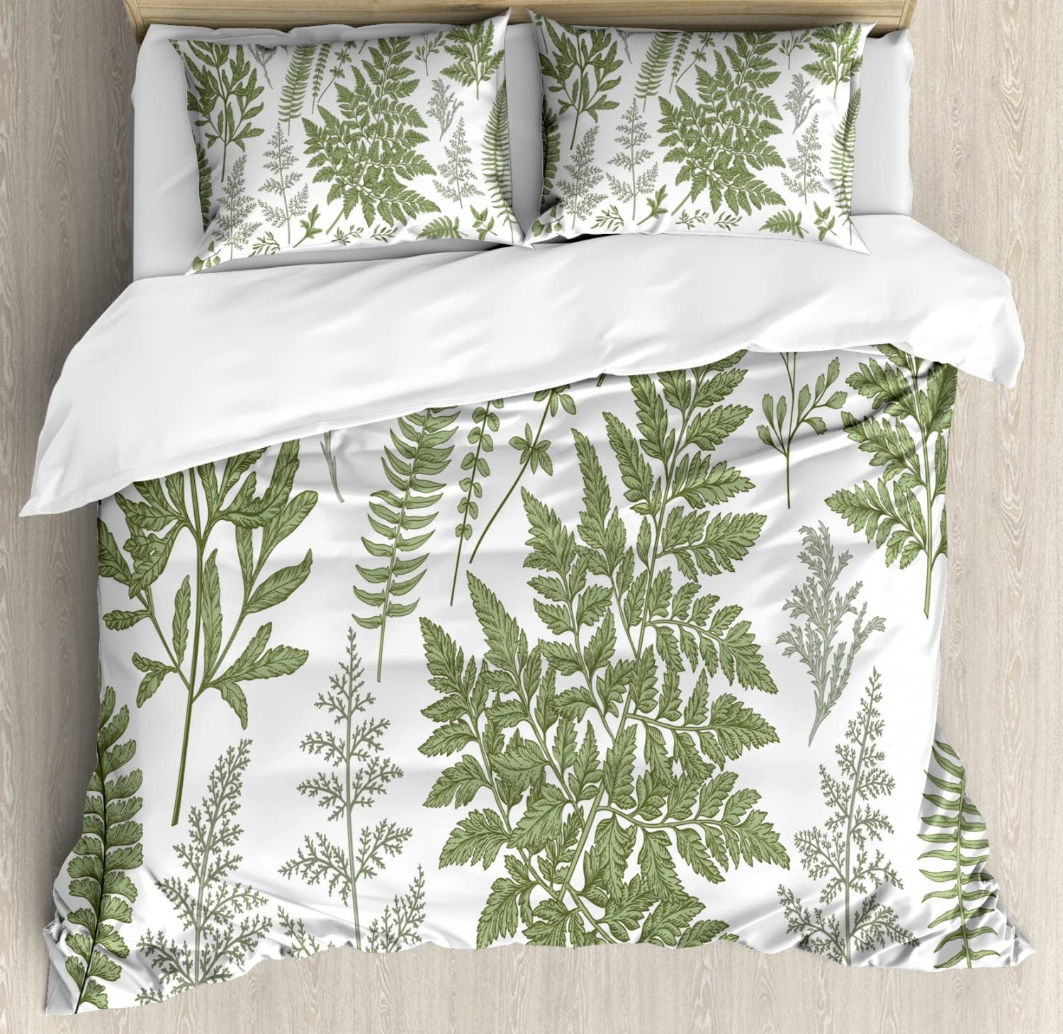 Ambesonne Paisley Duvet Cover Set, Traditional Inspired Elements Colorful Composition Floral Print, Decorative 3 Piece Bedding Set with 2 Pillow Shams, Queen Size, Lilac Multicolor