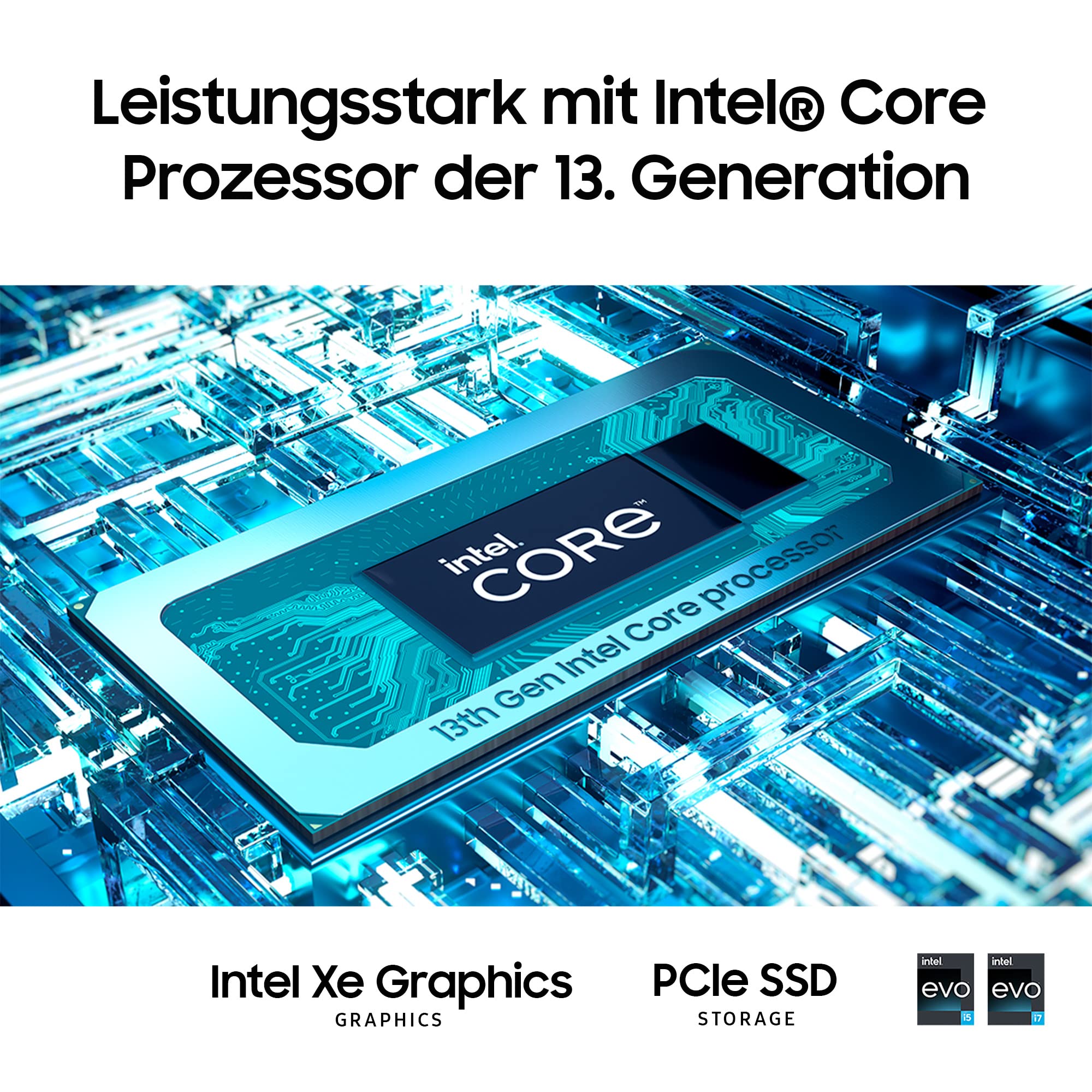 Samsung Galaxy Book3 360 Ordinateur Portable 13" Full HD 60 Hz Écran Tactile AMOLED Intel Core i7-1360P 16 Go RAM SSD 512 Go Windows 11 Clavier QWERTZ Graphite