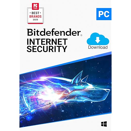 Bitdefender Internet Security - 3 Devices | 2 year Subscription | PC Activation Code by email