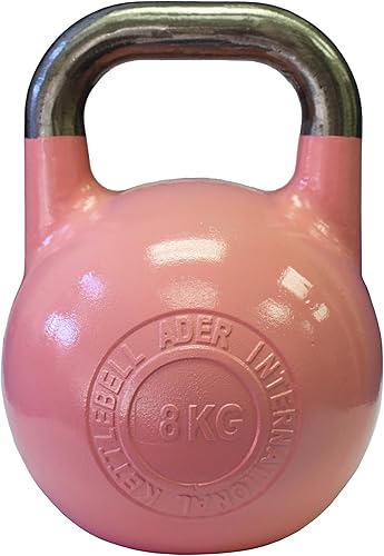 Vista 8 de Ader Pro-Grade Int'l Kettlebell 17.6 lbs,26.5 lbs,35.3 lbs,44.1 lbs,52.9 lbs,61.7 lbs,70.5 lbs 26.5 lbs+44.1 lbs+52.9 lbs