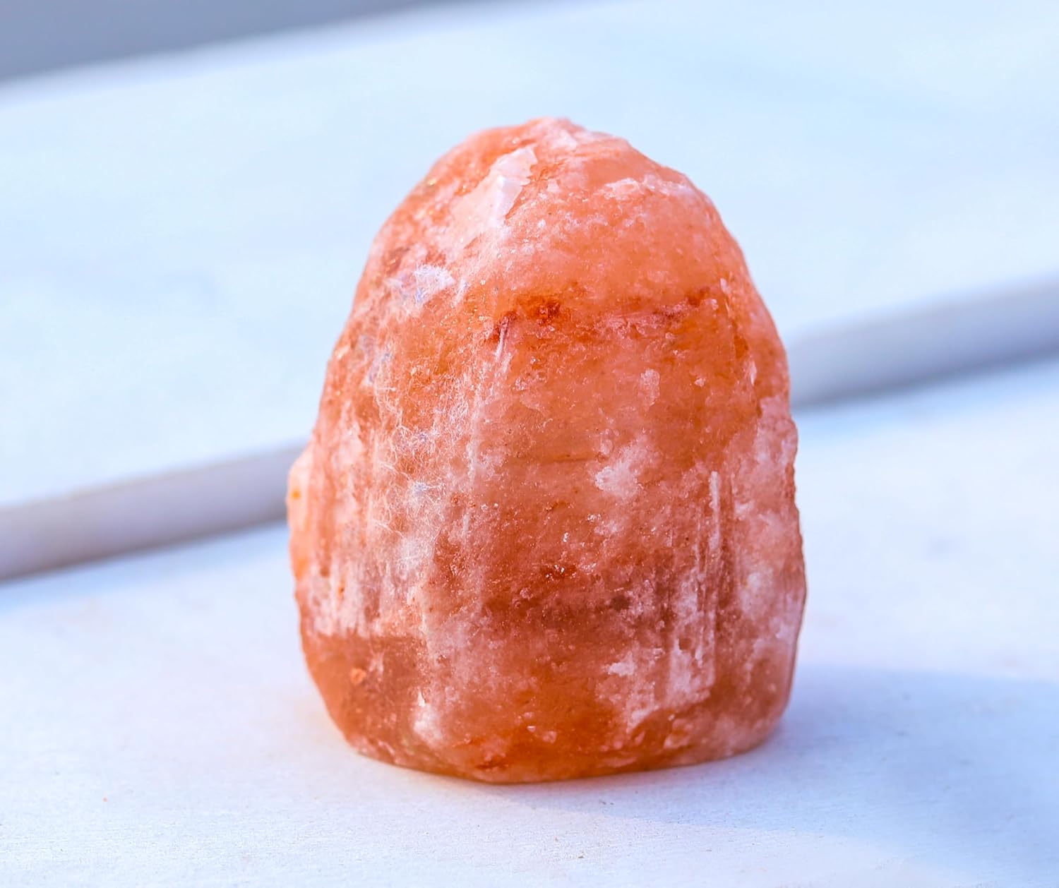 Himalayan Pink Salt Night Light – Natural Hand-Carved Crystal Rock Lamp Plug-in | Soothing Glow for Bedroom, Hallway, Bathroom | Includes Bulb | Unique Gift for Home & Wellness 2 Pack