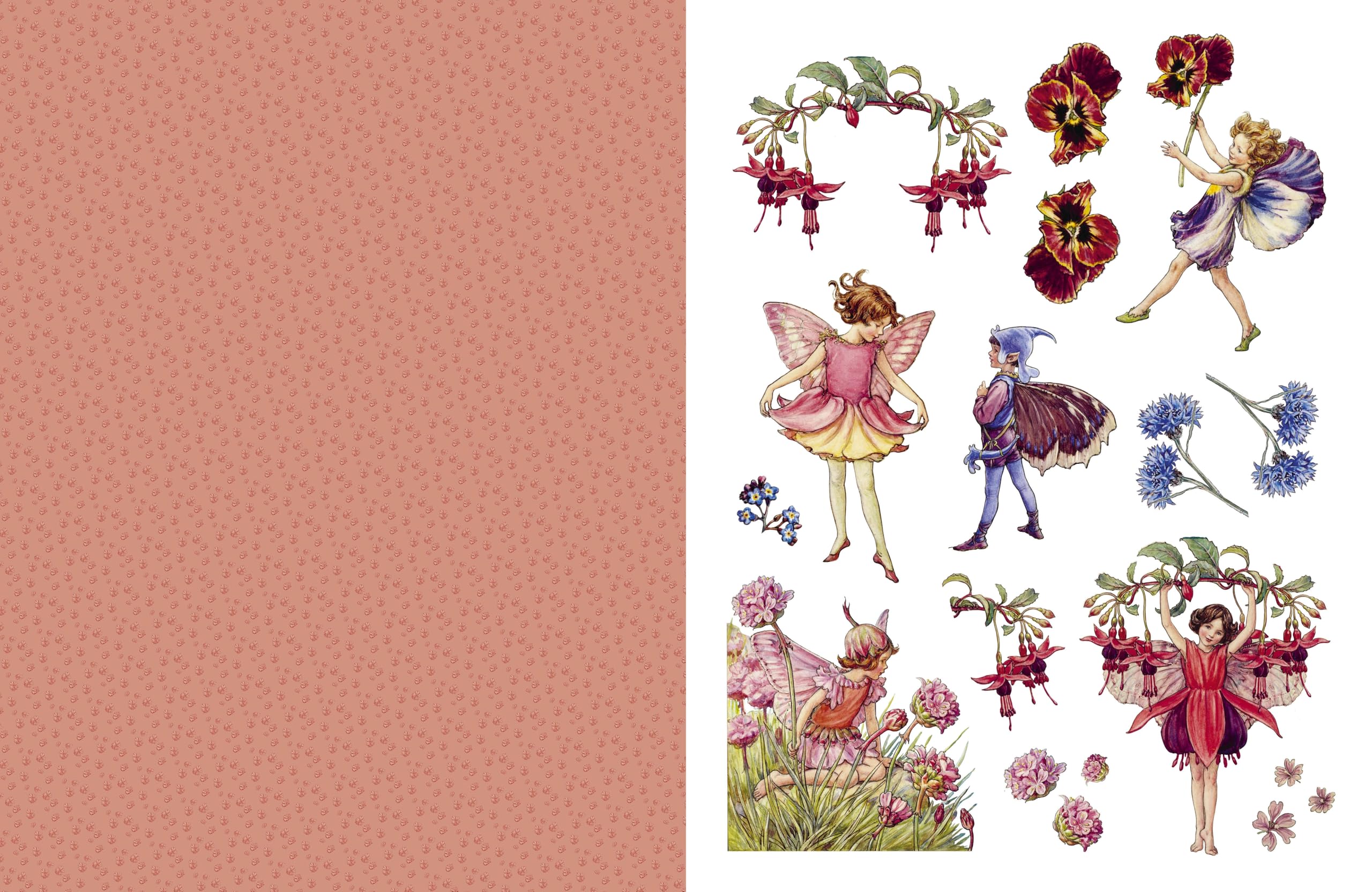 Cut Out and Collage Flower Fairies: Cut Out and Keep Flower Fairies for Arts and Craft