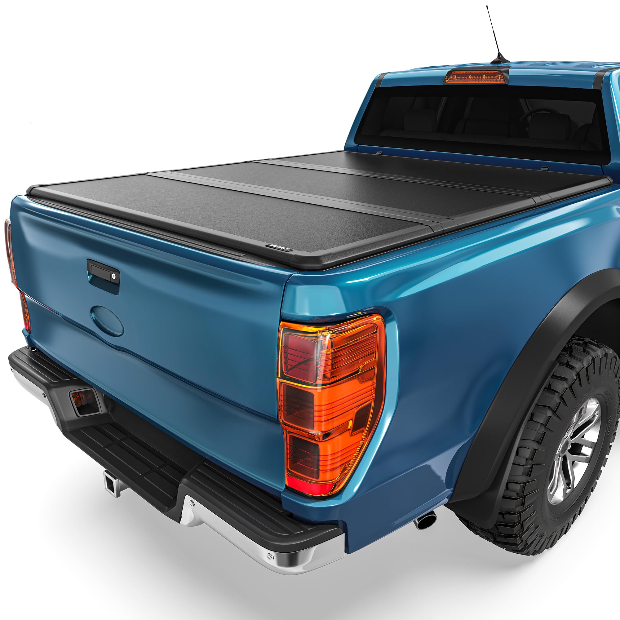 OEDRO Hard Trifold Tonneau Cover Fold Truck Bed Covers