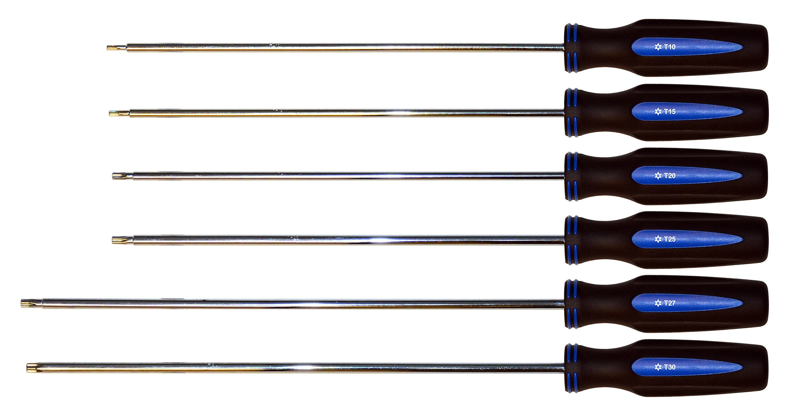 Cal-Van Tools 917 Extra Long Tamperproof Torx Set