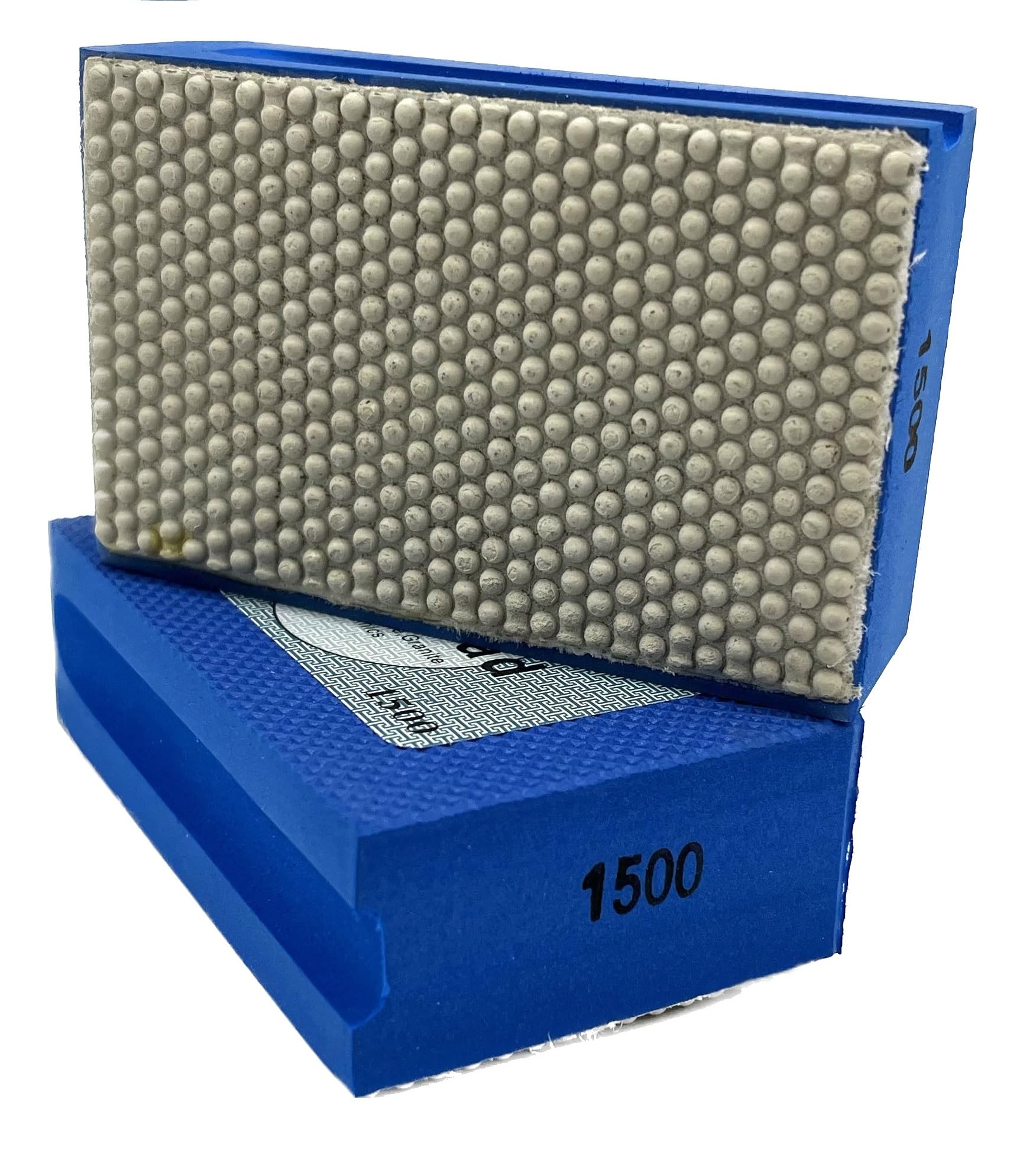 Diamante Handpad - Set di 7 fogli abrasivi (60, 100, 200, 400, 800, 1500, 3000)