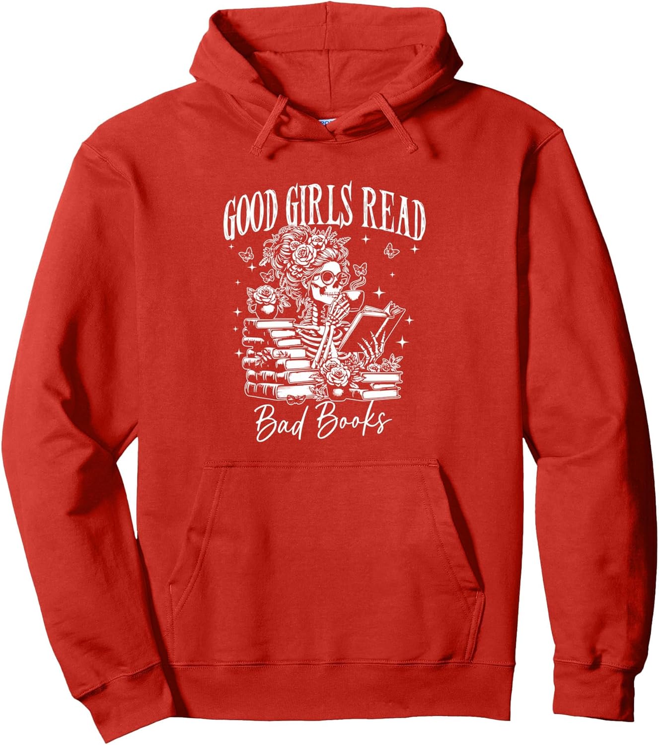 Good Girls Read Bad Books, Funny Smut Reader Dark Romance Pullover Hoodie