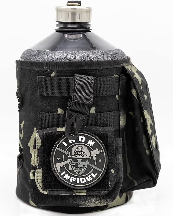 Iron Infidel Bottle One Gallon Water Bottle with Handle