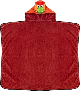 Sleep Squad Miami Heat Burnie 60 x 50 Hooded Raschel Throw Blanket an NBA Mascot Super-Soft Throw