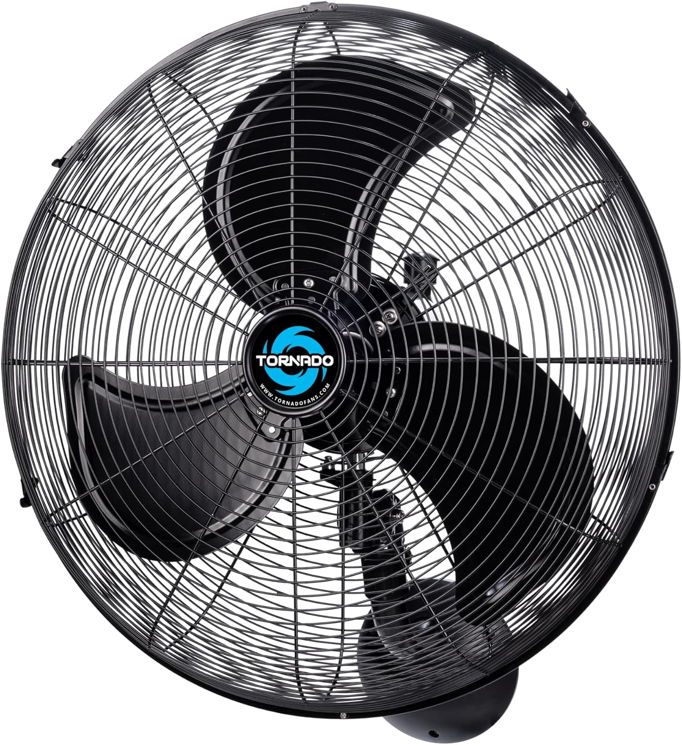 Tornado 20 Inch Pro Series Outdoor Wall Mount Fan, High Velocity, Waterproof, Oscillating, 3-Speed, 5250 CFM, UL Listed – For Industrial, Commercial, and Residential Use