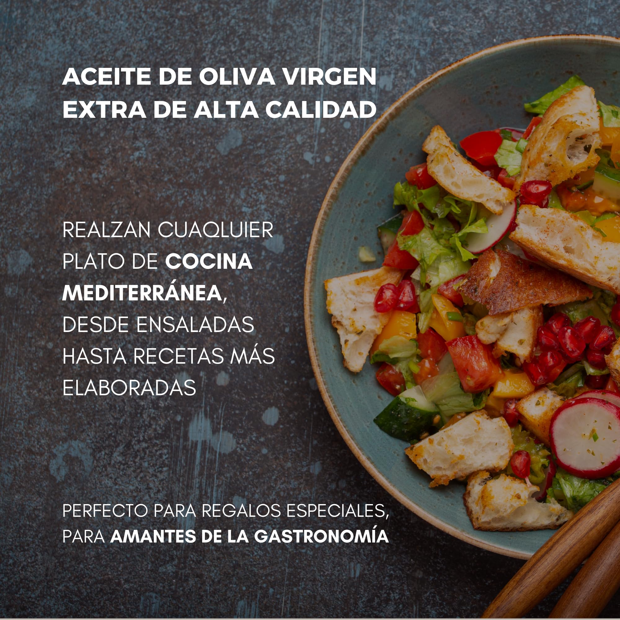 LA CHINATA - ESTUCHE DE ACEITES DE OLIVA VIRGEN EXTRA CONDIMENTADOS (PACK 4) - 3