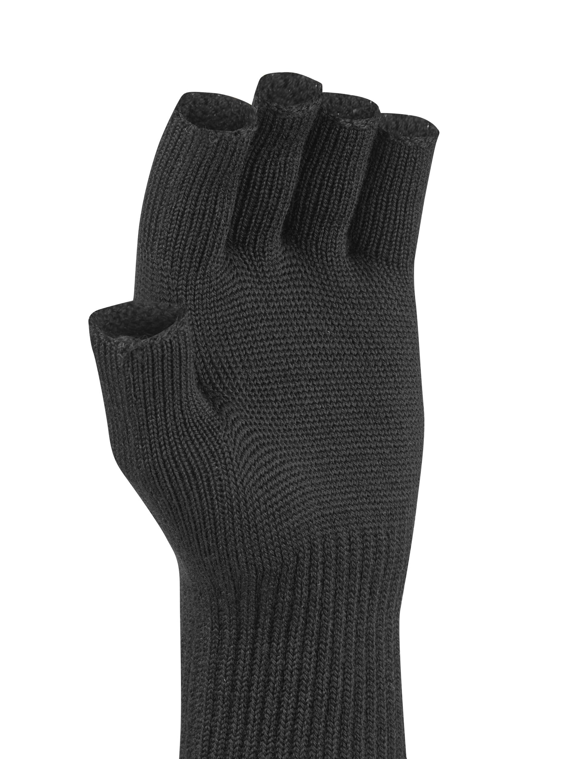 SEALSKINZ Wenley | Rękawica bez palców Merino Liner | Używane samodzielnie lub pod wodoodpornymi rękawiczkami do izolacji | Miękkie w dotyku | Przeciwzapachowe