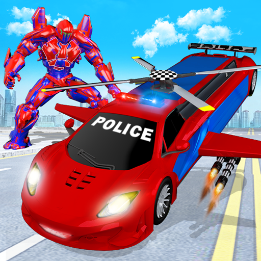Dino Robot Transform Helicopter Car game