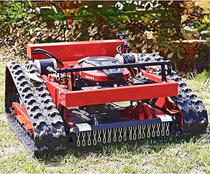 Intelligent Lawn Mower with Gasoline, Robot and Remote Control, 4-Stroke Gasoline Lass Cutter, 7.5/HP Power, Up to 30  Climbing Capability, Lawn Care Equipment