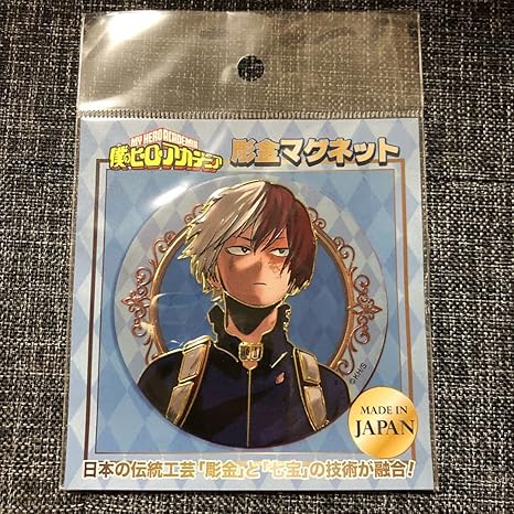 Amazon ジャンプショップ ジャンショ 僕のヒーローアカデミア 彫金マグネット 轟 焦凍 ヒロアカ とどろき しょうと アニメ アニメ 萌えグッズ 通販