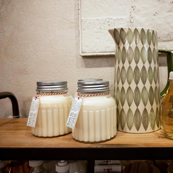 Barr-Co. Fir & Grapefruit Apothecary Jar Candle, 20 oz
