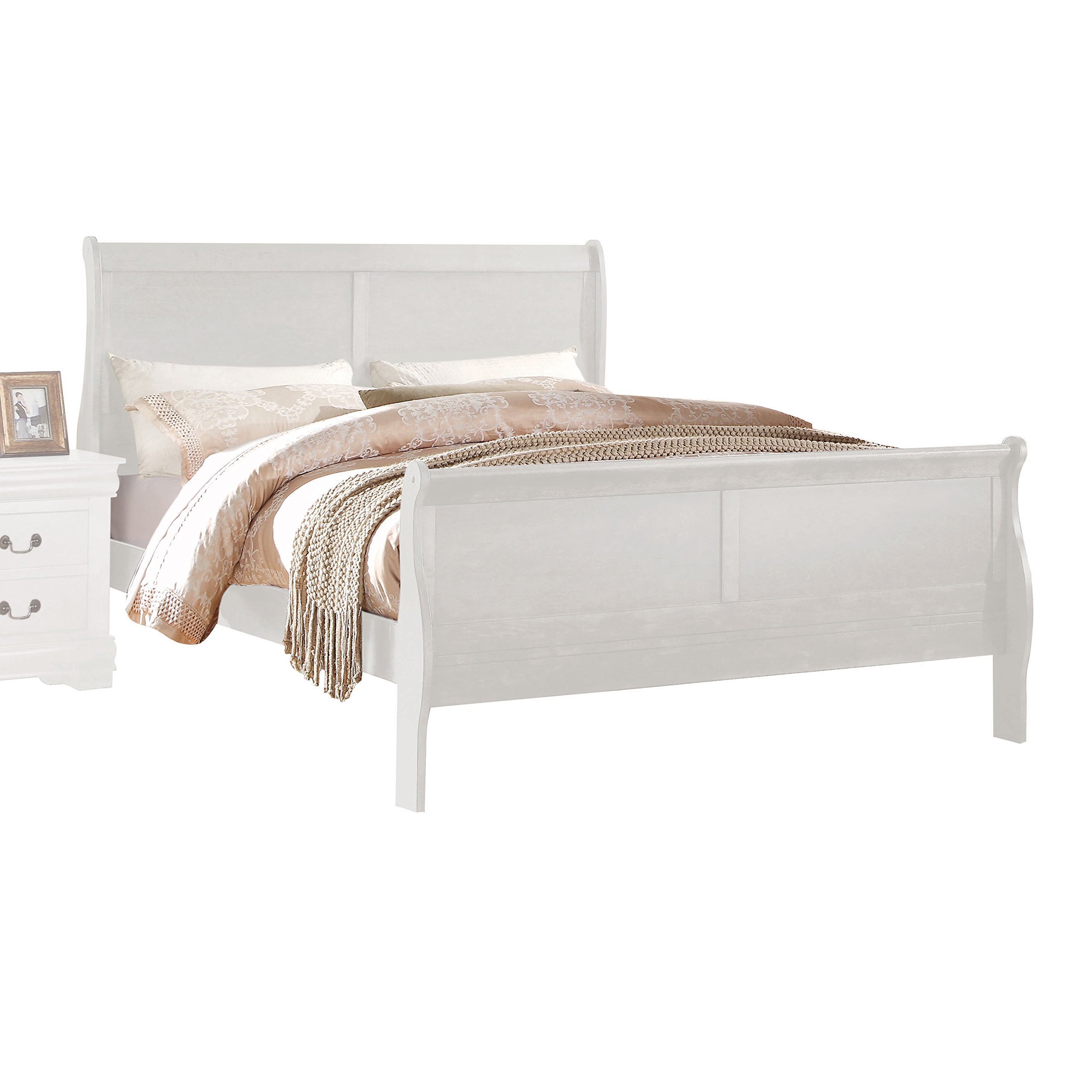 Amazon.com: ACME Furniture Louis Philippe Eastern King Bed