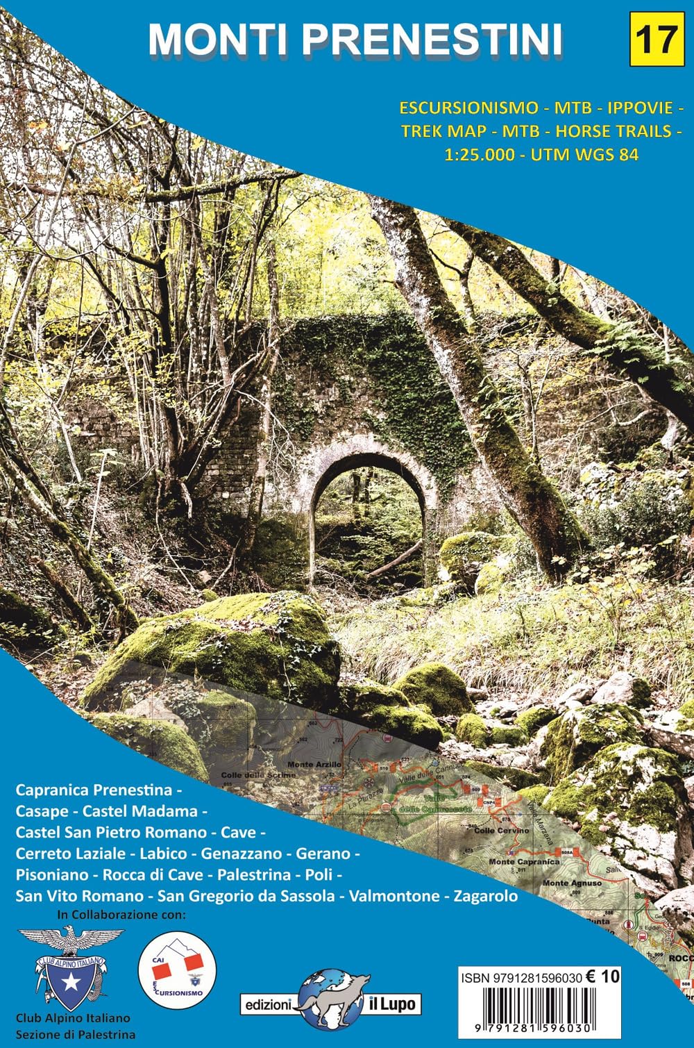 Monti Prenestini Carta Escursionistica Scala 1:25.000 - 4