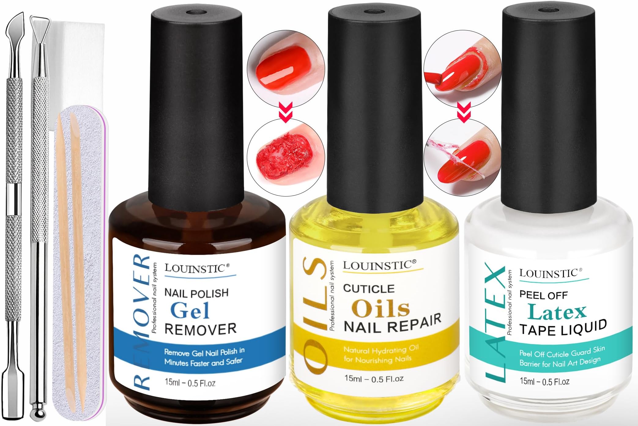 DrQuality Natural Gel Polish Remover, Magic Remover Gel