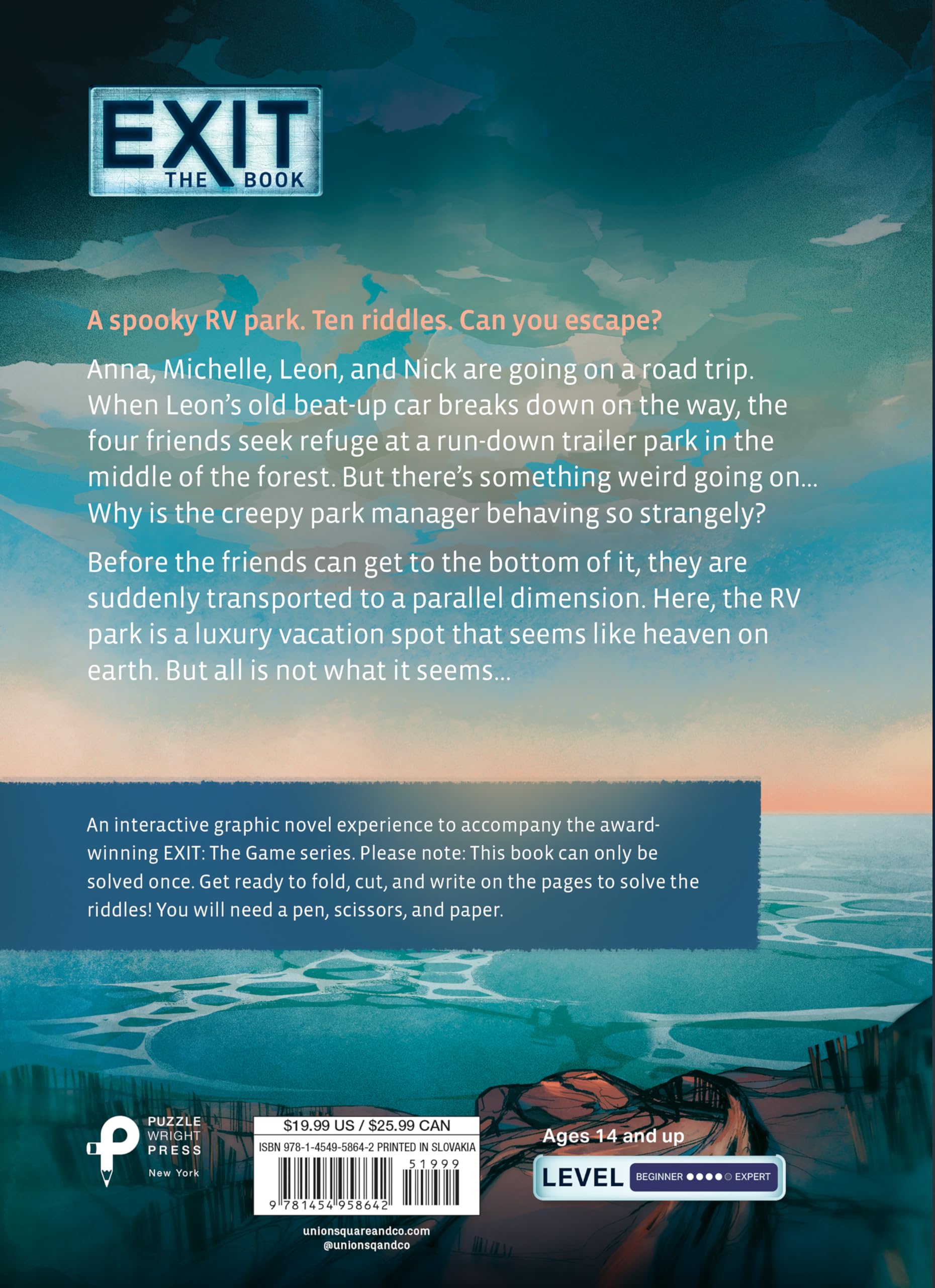 The Portal to Nowhere: A Puzzle Graphic Novel (Exit: the Book)
