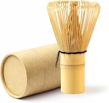 Heapwell Superfoods Matcha Bamboo Whisk - 100 Prongs | Authentic Japanese Accessory for Traditional Matcha Tea Preparation | Durable & Sustainable Wood | Smooth Green Tea Powder Hand Mixer & Frother